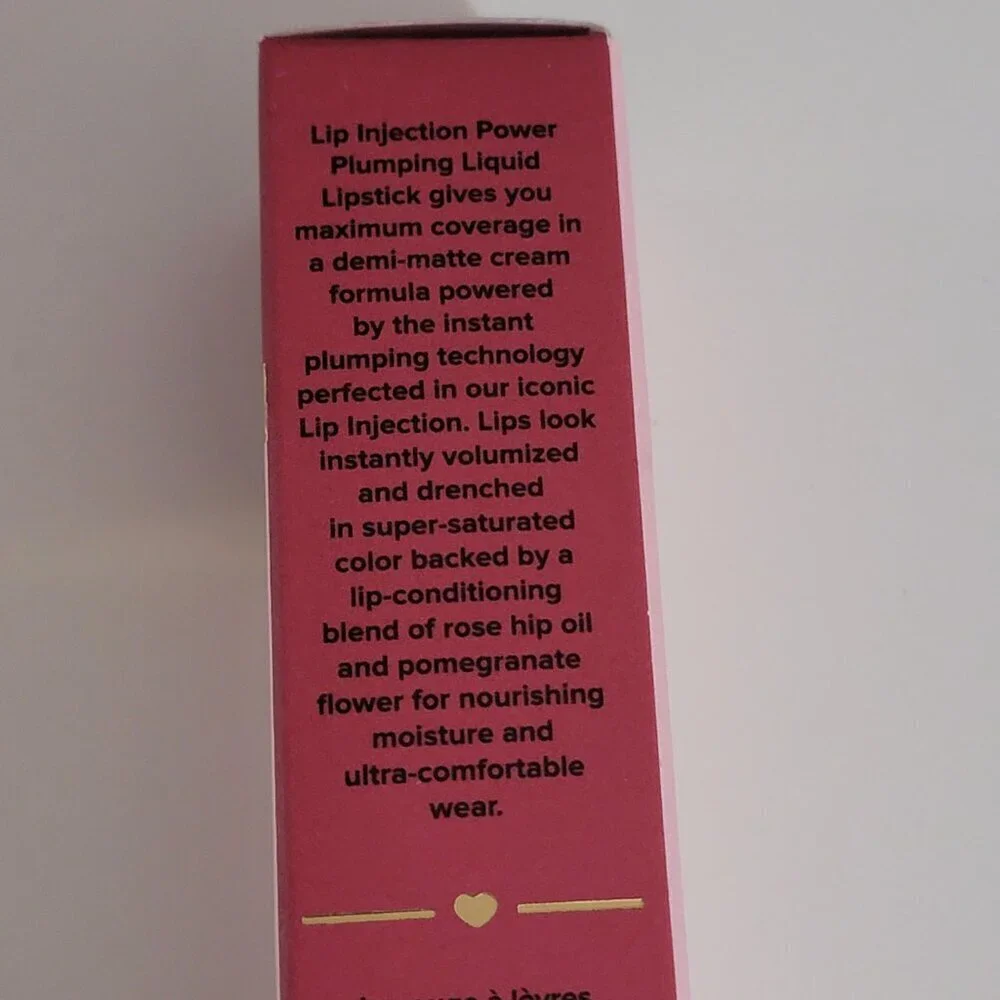 Too faced Lip Injection Liquid lipstick in Big Lip Energy
